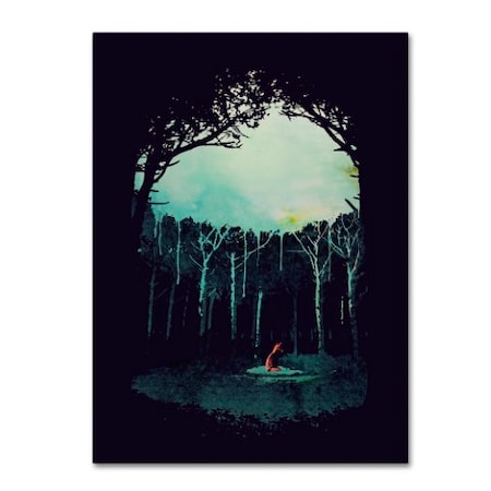 Robert Farkas 'Deep In The Forest' Canvas Art,14x19